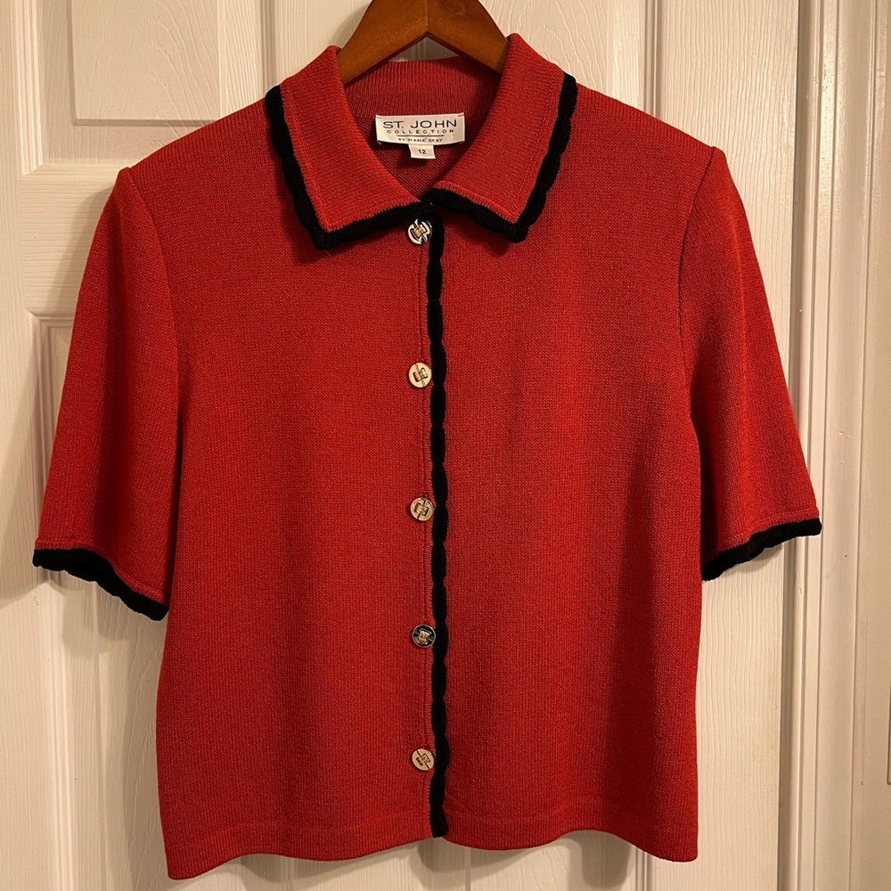 St. John cardigan, size 12